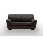 Hotdeal reno ２seatpu leather sofa brown